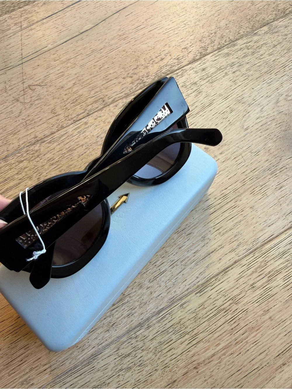 Karen Walker northern lights Black Cat-Eye Women's Sunglasses - with tag